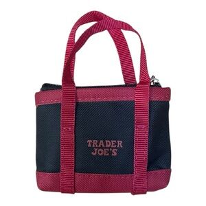 Trader Joe's Micro Tote  and Red Full Size  Tote Bag